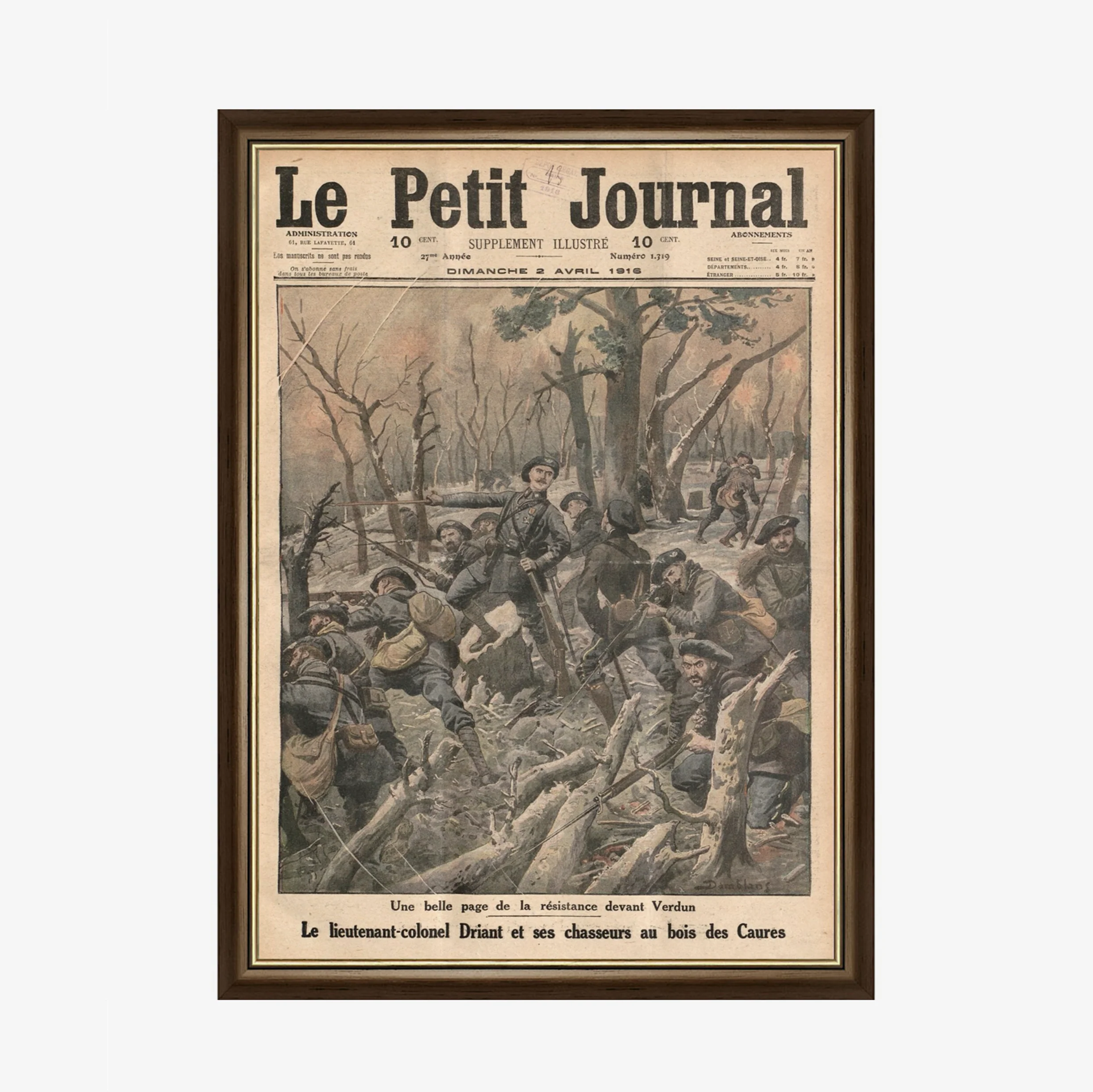 Collection 3 Cadres Grande Guerre - Image 4