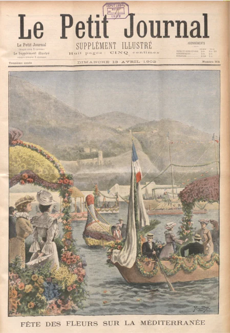 Cadre Belle Epoque - Fête des Fleurs - Image 3