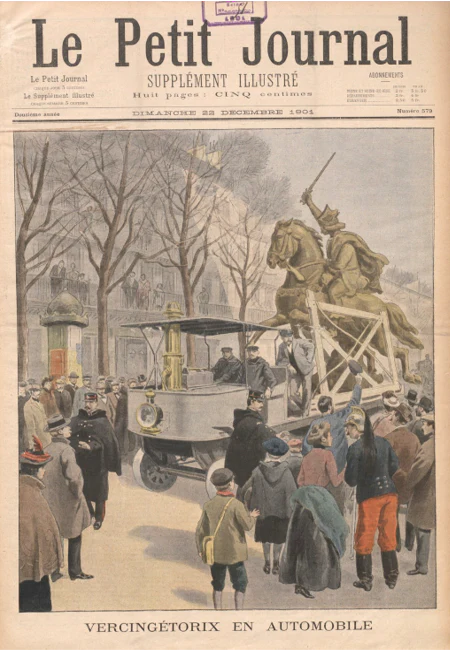 Cadre Belle Epoque - Vercingétorix - Image 3