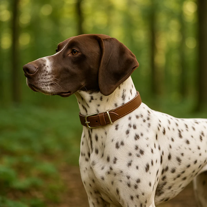 Collier en cuir pour chien - Image 5