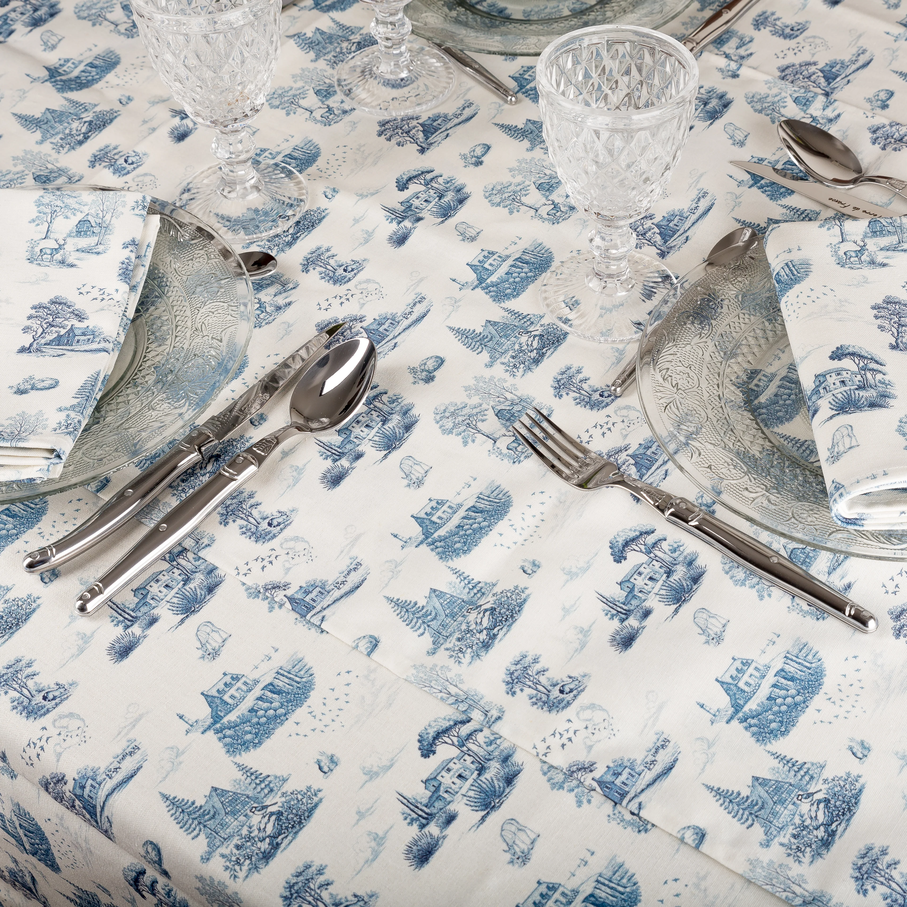 La grande nappe - Toile de Jouy - Image 5