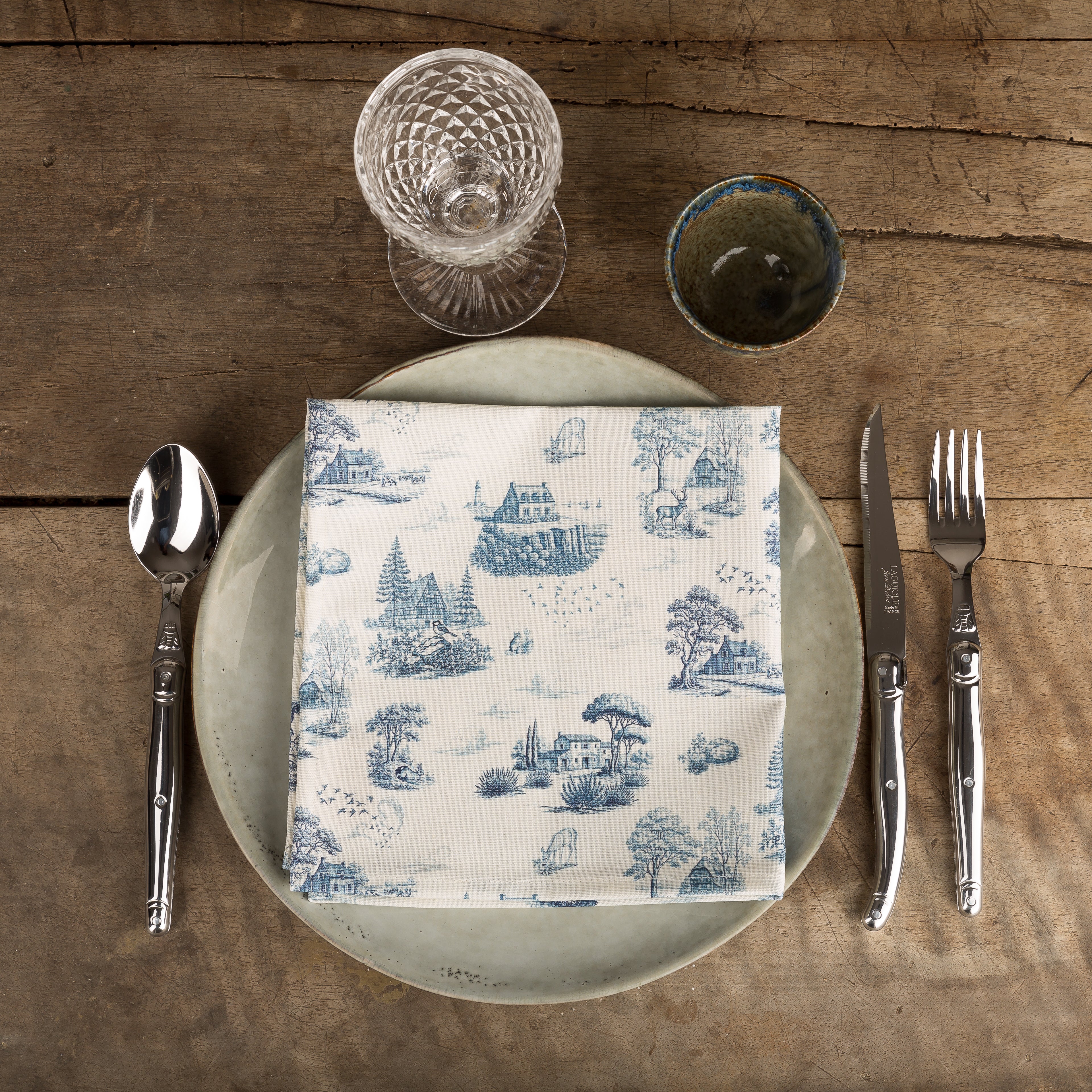 La serviette de table - Toile de Jouy - Image 4