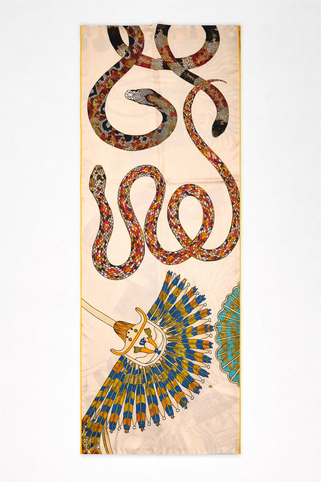 Le foulard en soie "Grandes Plaines" - Image 3