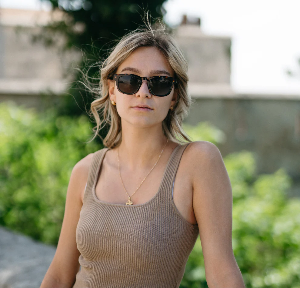 Lunettes de soleil ecaille - Image 5